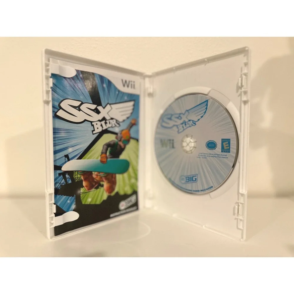 SSX Blur Nintendo Wii Complete CIB w/ Manual Tested EA Sports BIG 2007